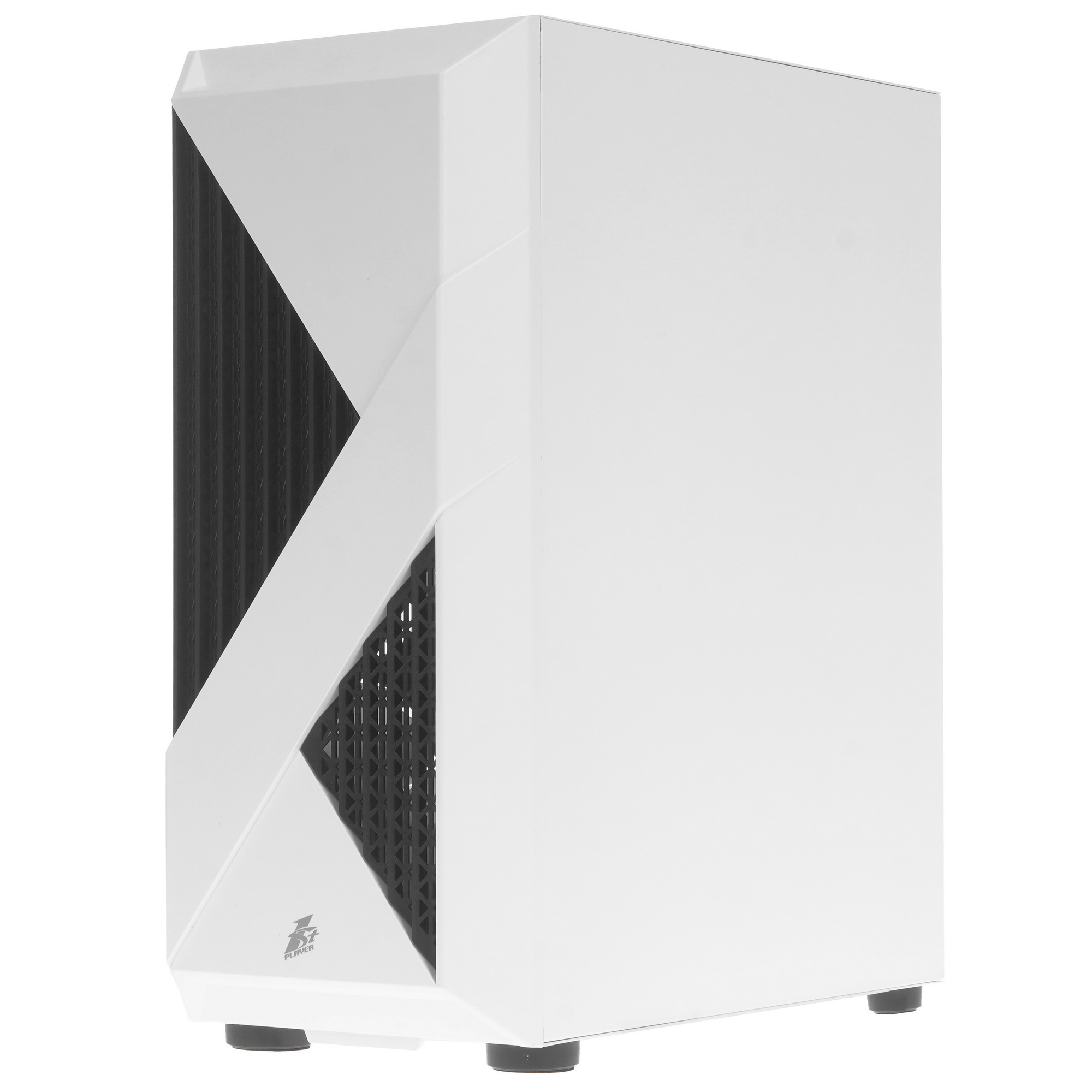 Компьютерный корпус 1STPLAYER FIREROSE F3-A White / ATX, TG / 4x120mm LED fans inc. / F3-A-WH-4F1