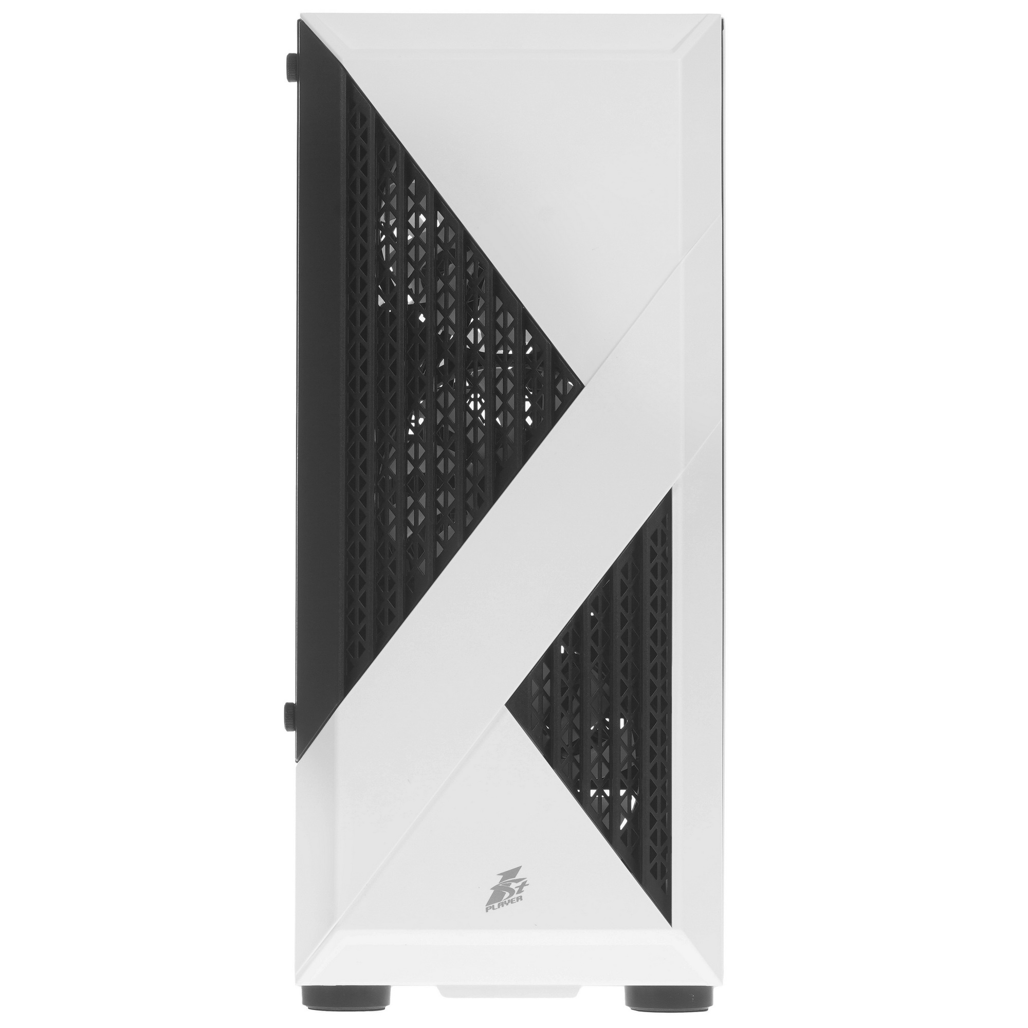 Компьютерный корпус 1STPLAYER FIREROSE F3-A White / ATX, TG / 4x120mm LED fans inc. / F3-A-WH-4F1