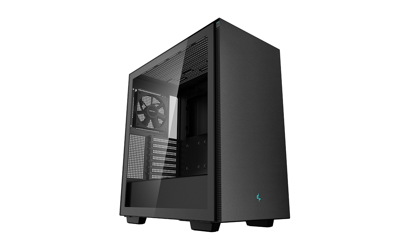 Компьютерный корпус Deepcool CH510 без БП, боковое окно (закаленное стекло), 1x120мм вентилятор сзад