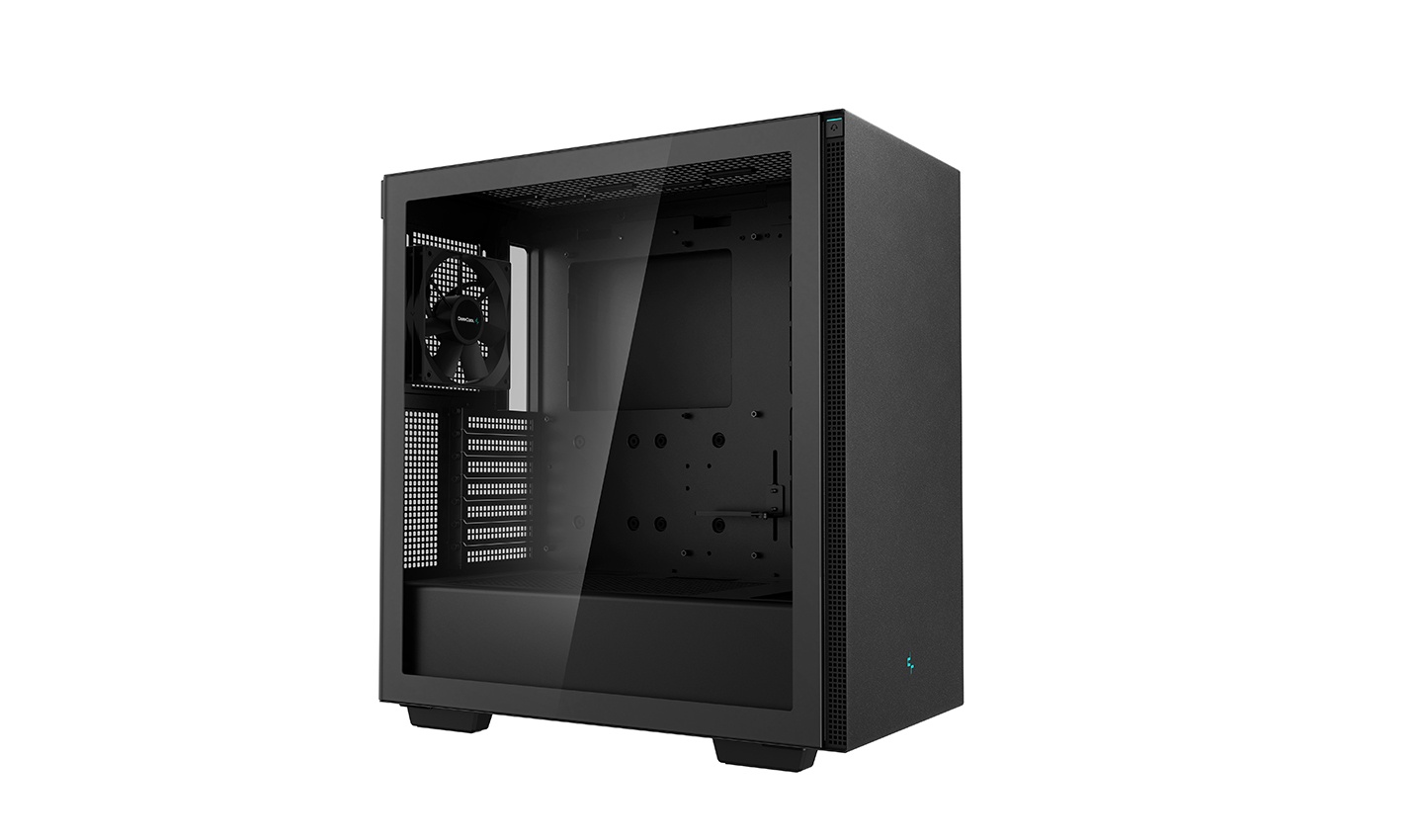 Компьютерный корпус Deepcool CH510 без БП, боковое окно (закаленное стекло), 1x120мм вентилятор сзад