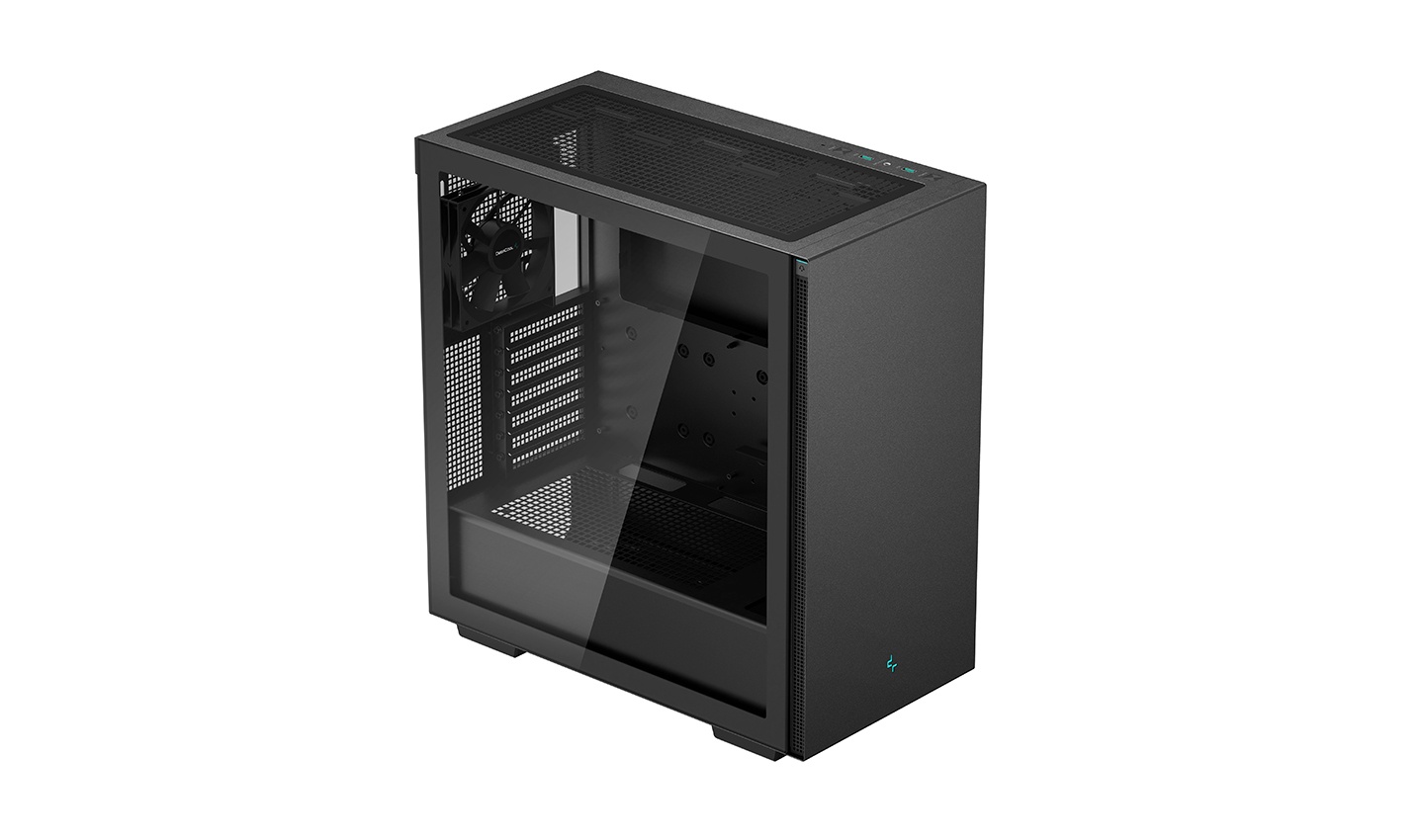 Компьютерный корпус Deepcool CH510 без БП, боковое окно (закаленное стекло), 1x120мм вентилятор сзад