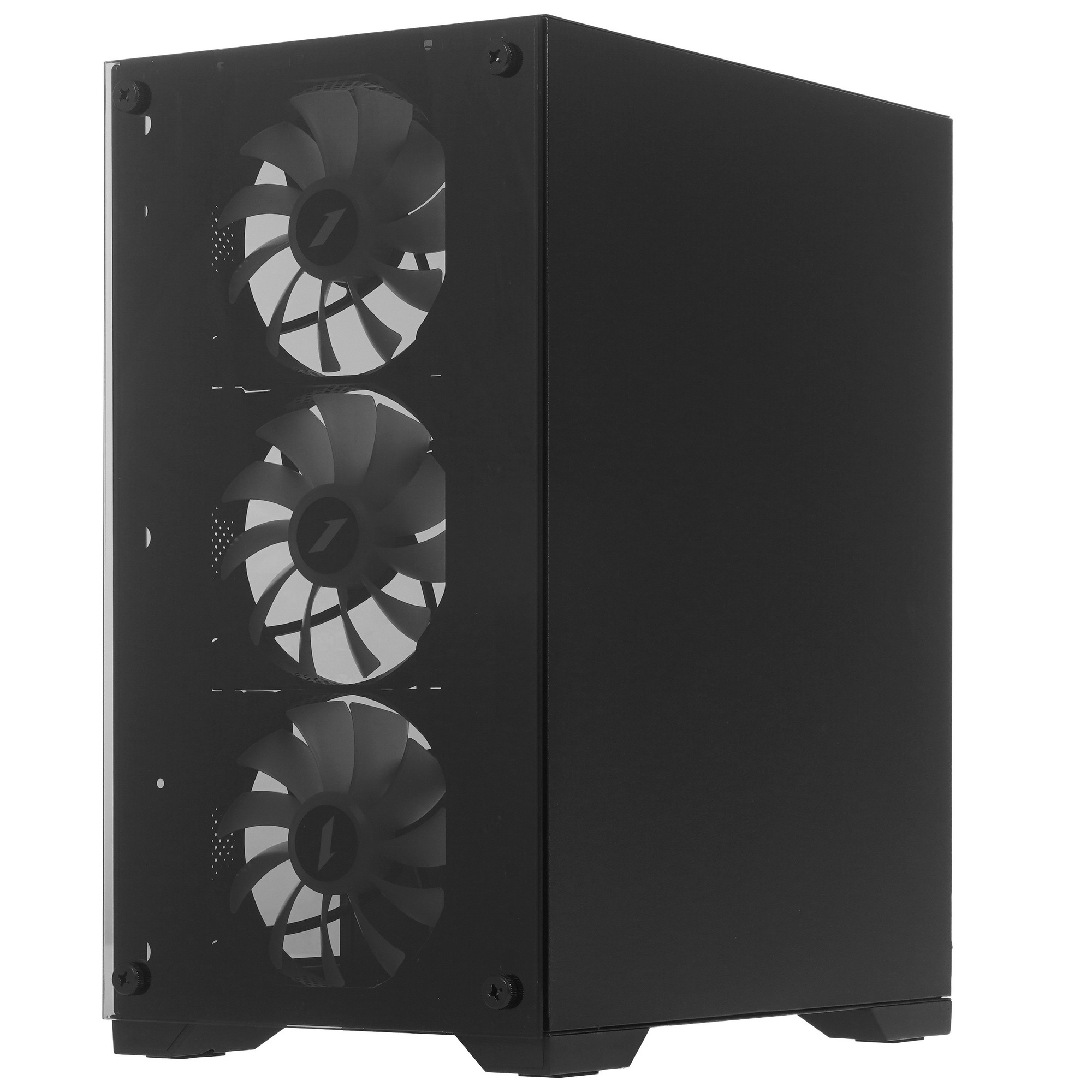 Компьютерный корпус 1STPLAYER FIREBASE X2-M / mATX / 4x120mm FRGB fans / X2-M-BK-4F1