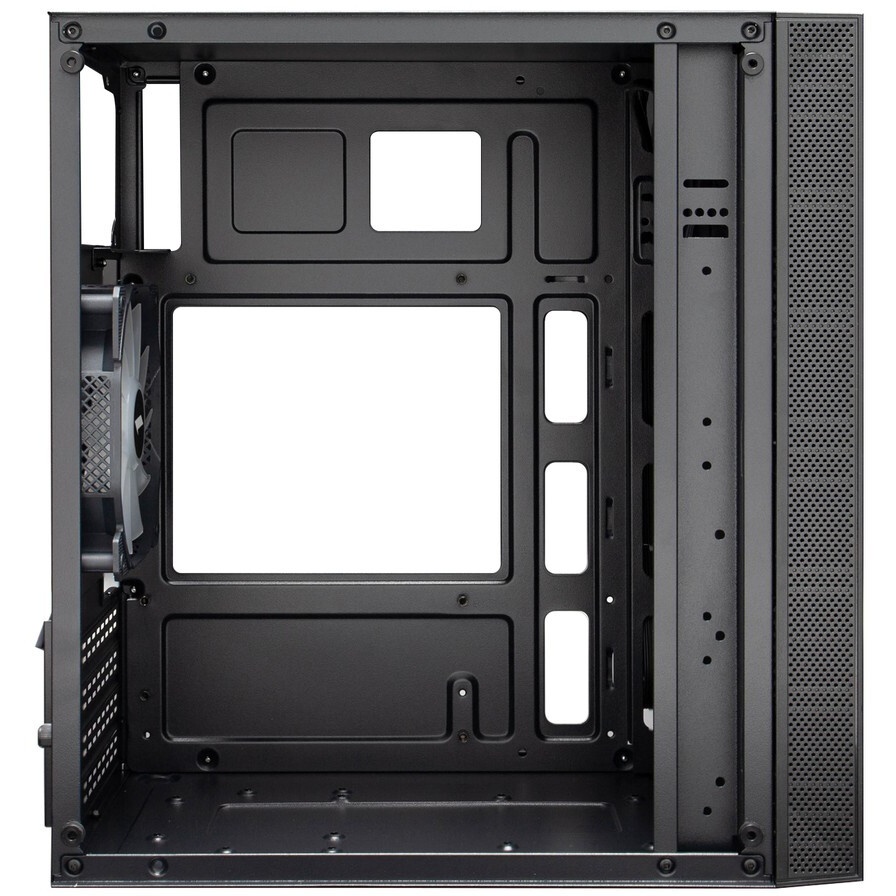 Компьютерный корпус 1STPLAYER DK D7 ARGB Black / mATX / 3x120mm ARGB fans / D7-BK-3F7