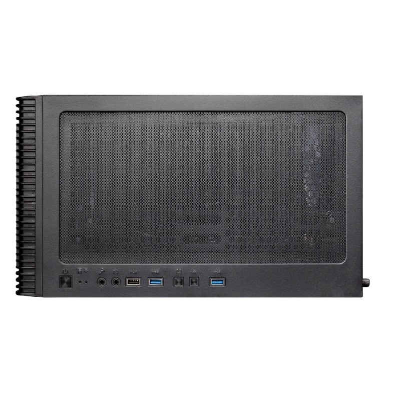 Компьютерный корпус 1STPLAYER DK D7 ARGB Black / mATX / 3x120mm ARGB fans / D7-BK-3F7