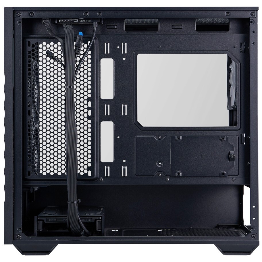 Компьютерный корпус 1STPLAYER DK D7 ARGB Black / mATX / 3x120mm ARGB fans / D7-BK-3F7