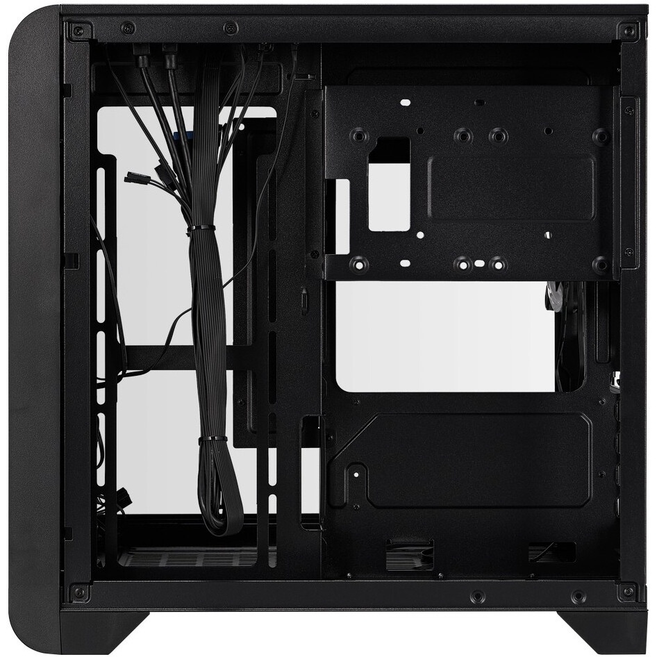 Компьютерный корпус 1STPLAYER DK D7 ARGB Black / mATX / 3x120mm ARGB fans / D7-BK-3F7