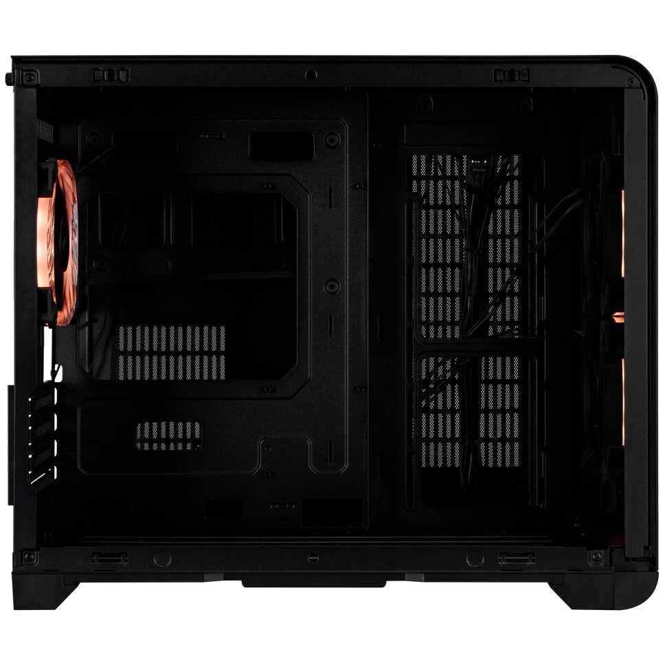 Компьютерный корпус 1STPLAYER DK D7 ARGB Black / mATX / 3x120mm ARGB fans / D7-BK-3F7
