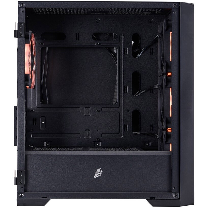 Компьютерный корпус 1STPLAYER DK D7 ARGB Black / mATX / 3x120mm ARGB fans / D7-BK-3F7