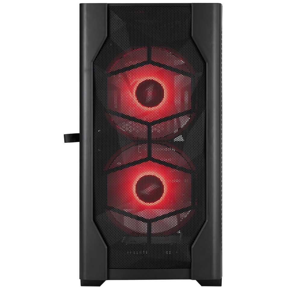 Компьютерный корпус 1STPLAYER DK D7 ARGB Black / mATX / 3x120mm ARGB fans / D7-BK-3F7