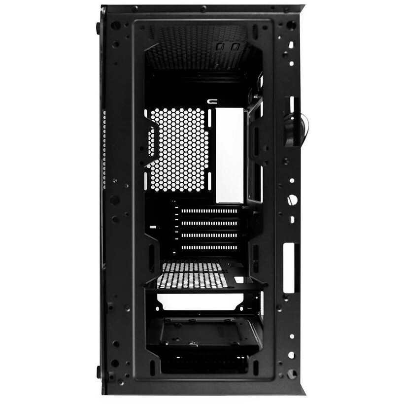 Компьютерный корпус 1STPLAYER DK D7 ARGB Black / mATX / 3x120mm ARGB fans / D7-BK-3F7