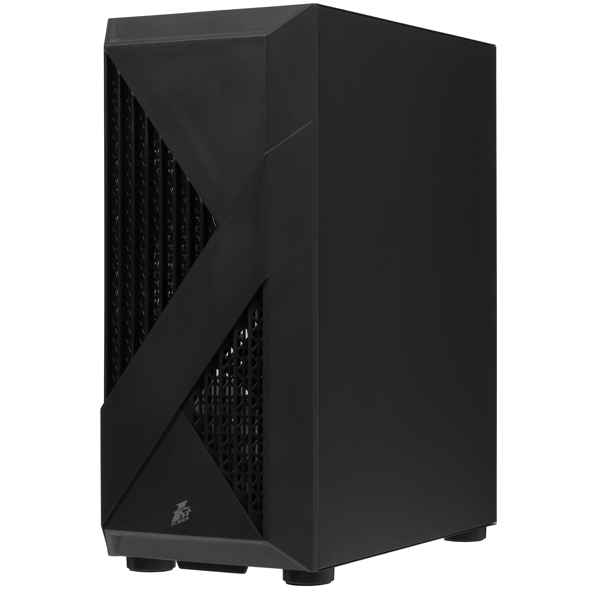 Компьютерный корпус 1STPLAYER FIREROSE F3-A Black / ATX, TG / 4x120mm LED fans inc. / F3-A-BK-4F1