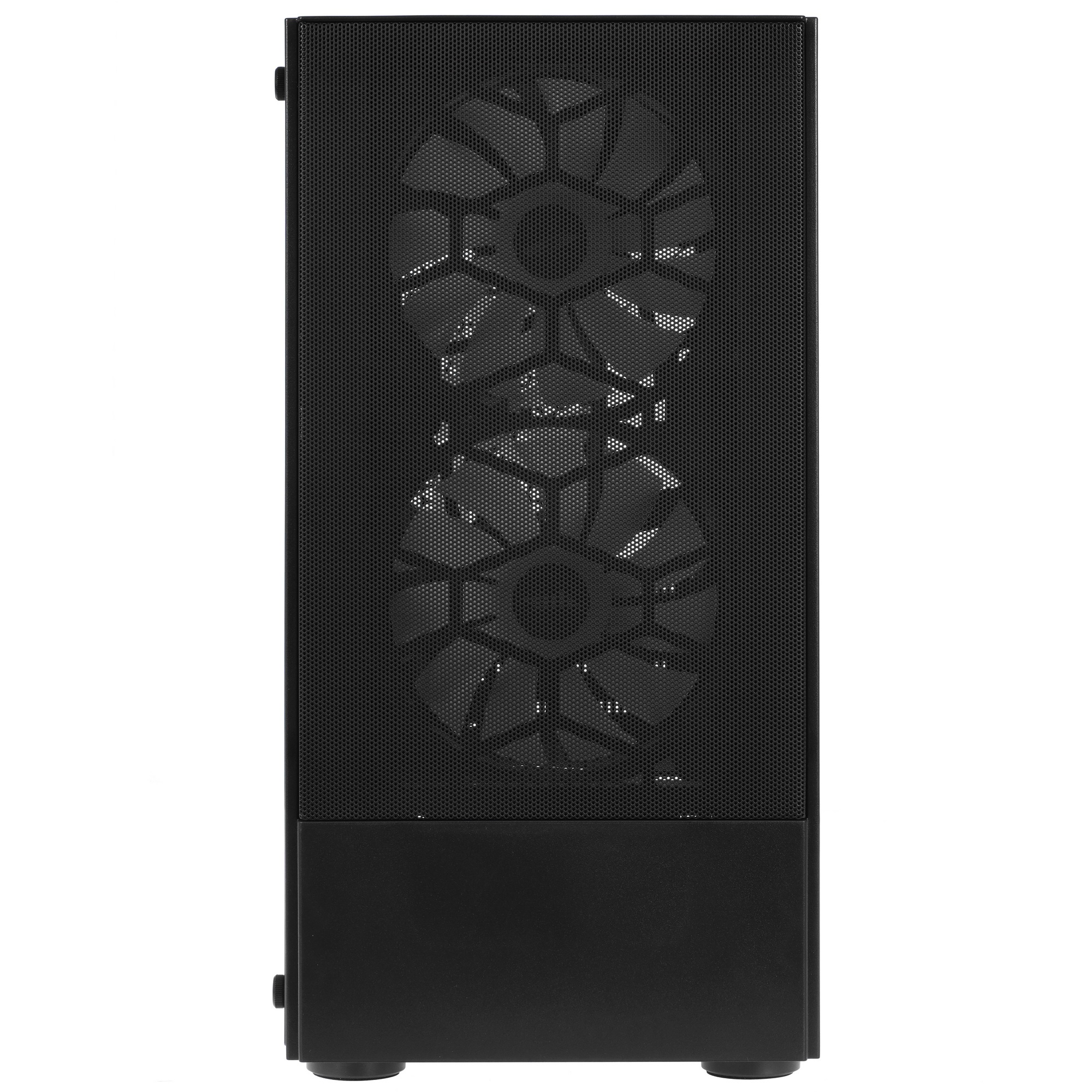Компьютерный корпус 1STPLAYER FIREBASE X4-M Black / mATX, TG / 1x120mm & 2x140mm LED fans inc. / X4-