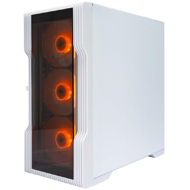 Компьютерный корпус 1STPLAYER DK D7 ARGB White / mATX / 3x120mm ARGB fans / D7-WH-3F7-W