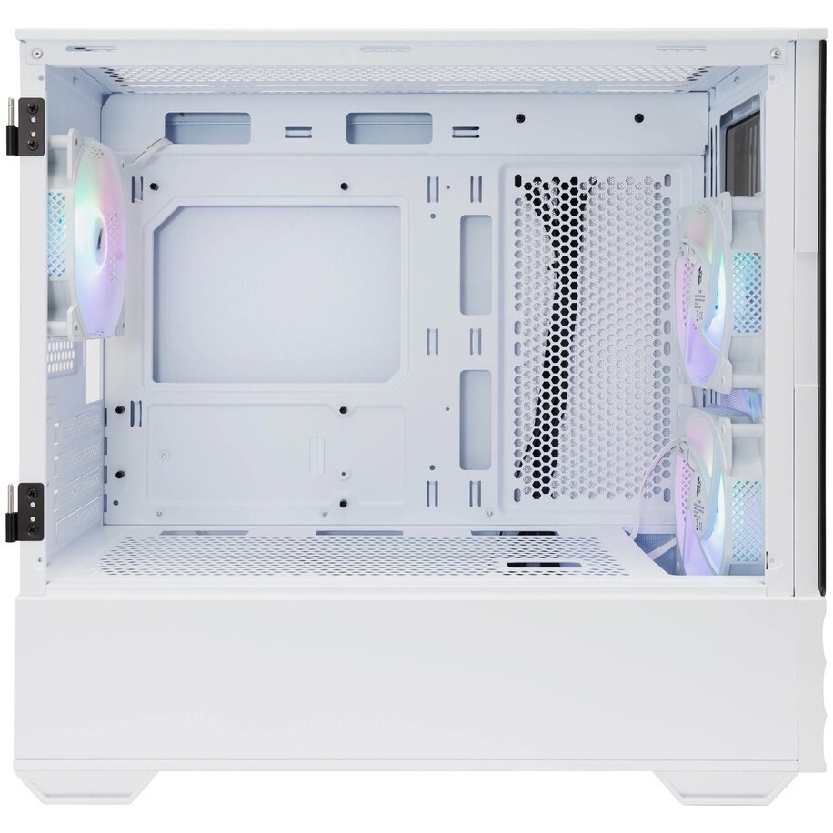 Компьютерный корпус 1STPLAYER DK D7 ARGB White / mATX / 3x120mm ARGB fans / D7-WH-3F7-W