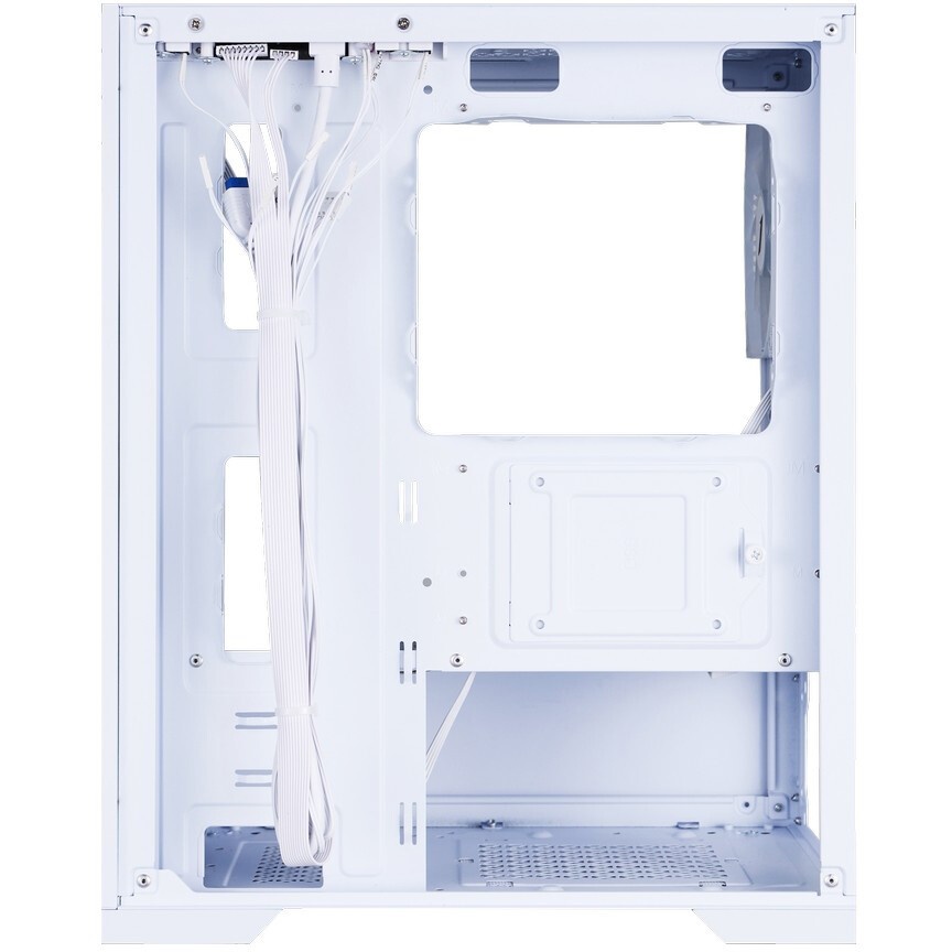 Компьютерный корпус 1STPLAYER DK D7 ARGB White / mATX / 3x120mm ARGB fans / D7-WH-3F7-W