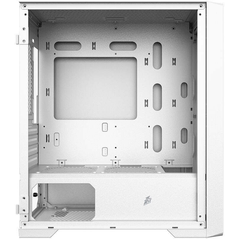 Компьютерный корпус 1STPLAYER DK D7 ARGB White / mATX / 3x120mm ARGB fans / D7-WH-3F7-W