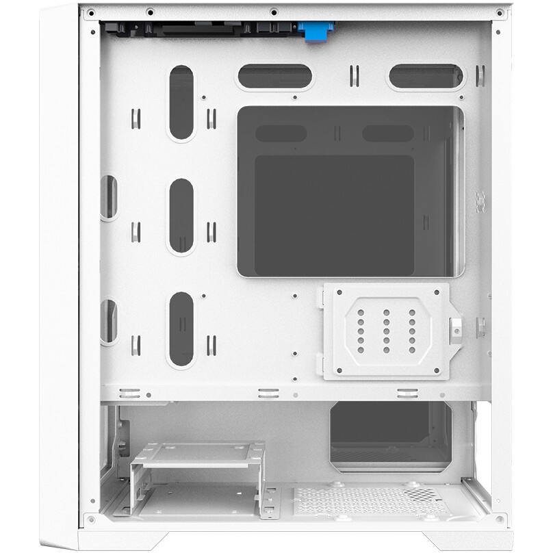 Компьютерный корпус 1STPLAYER DK D7 ARGB White / mATX / 3x120mm ARGB fans / D7-WH-3F7-W