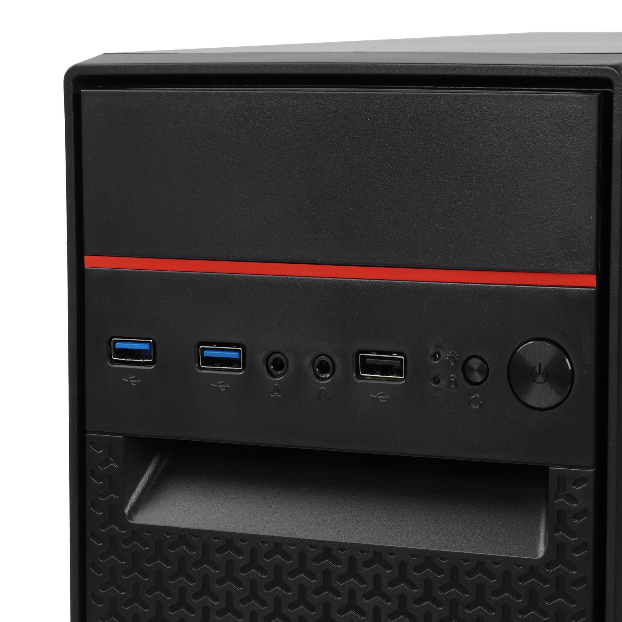Компьютерный корпус Minitower ExeGate BAA-107U Black, mATX, , 1*USB+2*USB3.0, Audio