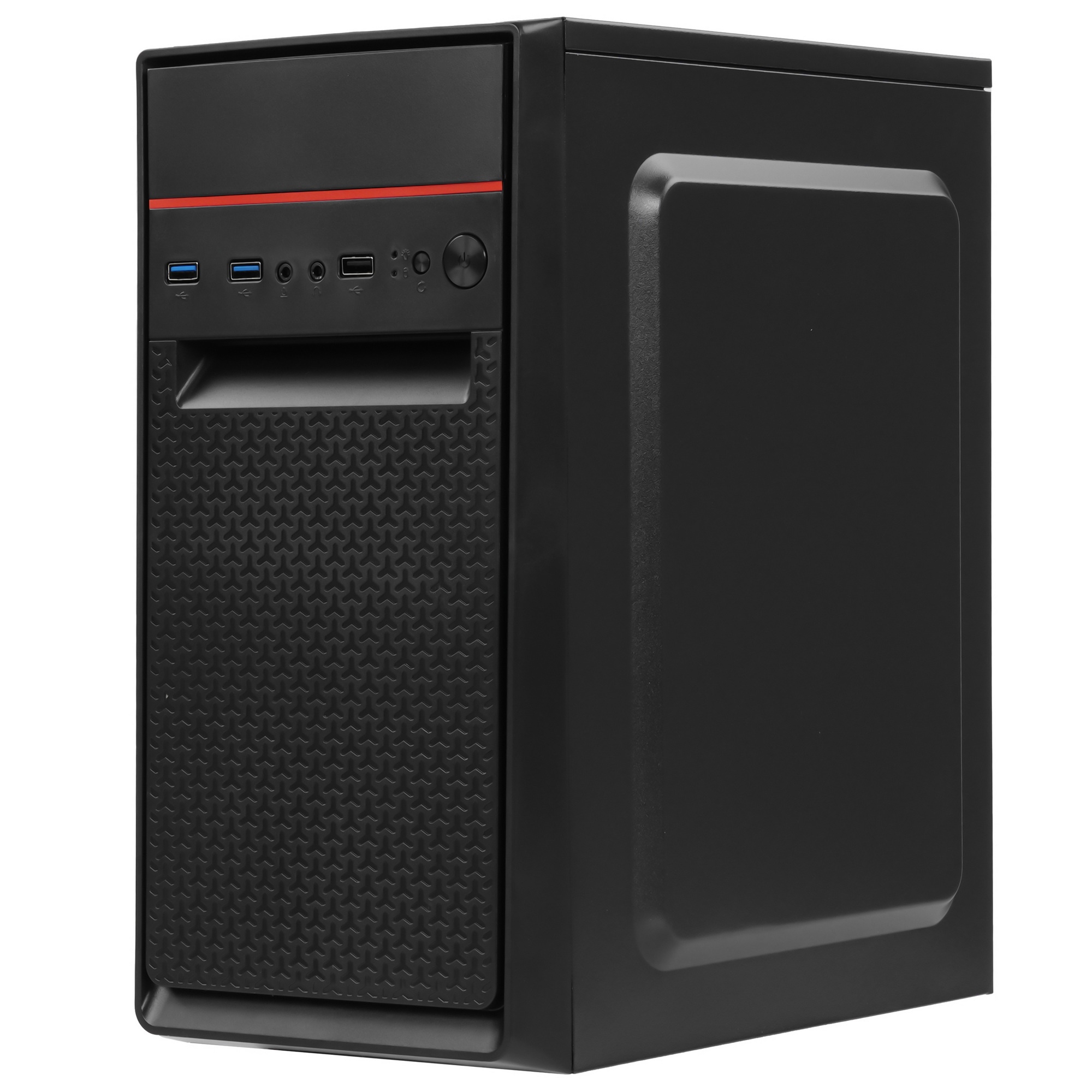 Компьютерный корпус Minitower ExeGate BAA-107U Black, mATX, , 1*USB+2*USB3.0, Audio