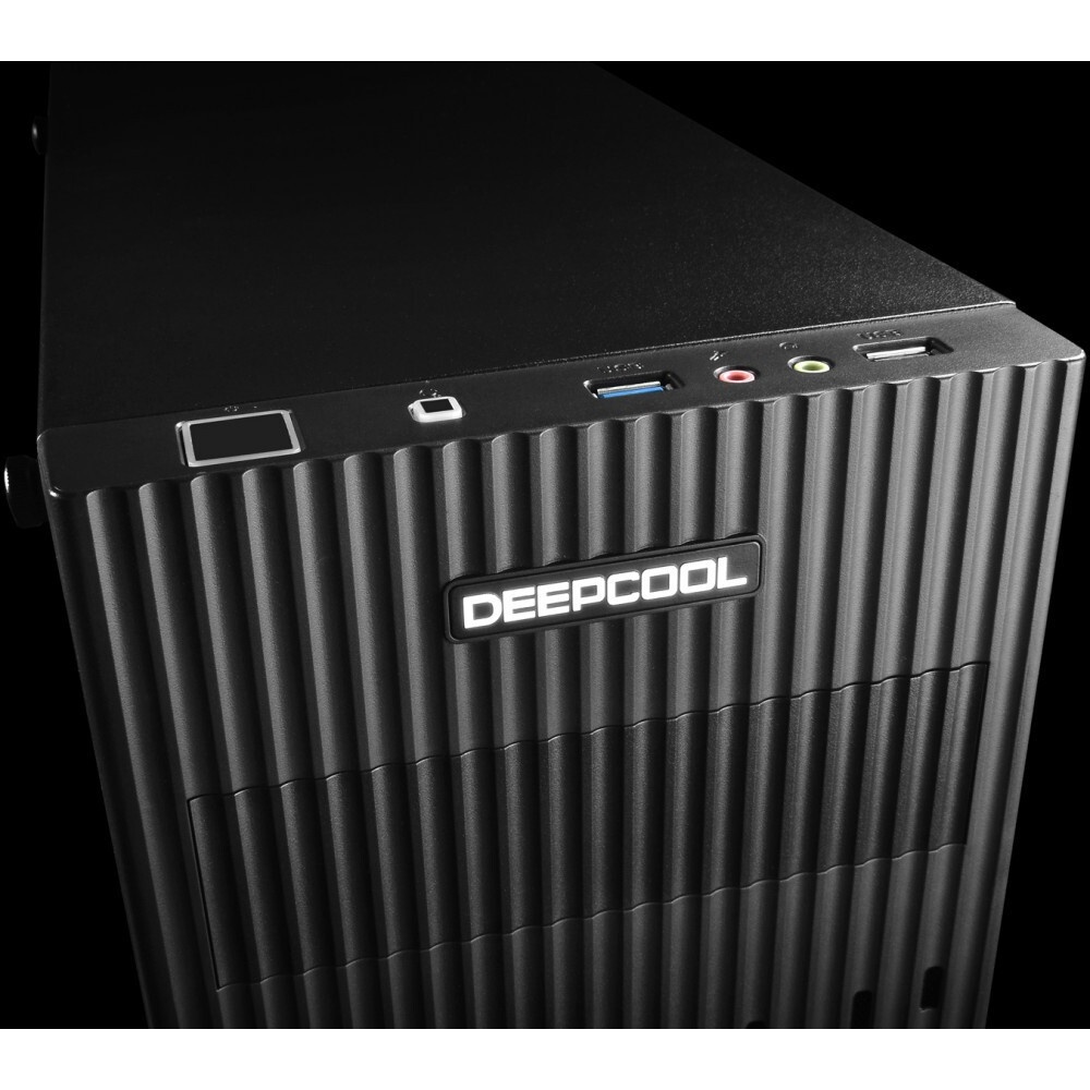 Корпус MiniTower Deepcool CH270 black (Mini-ITX, без БП, 2*Type A+USB Type-C) (R-CH270-BKNDM0-G-1)