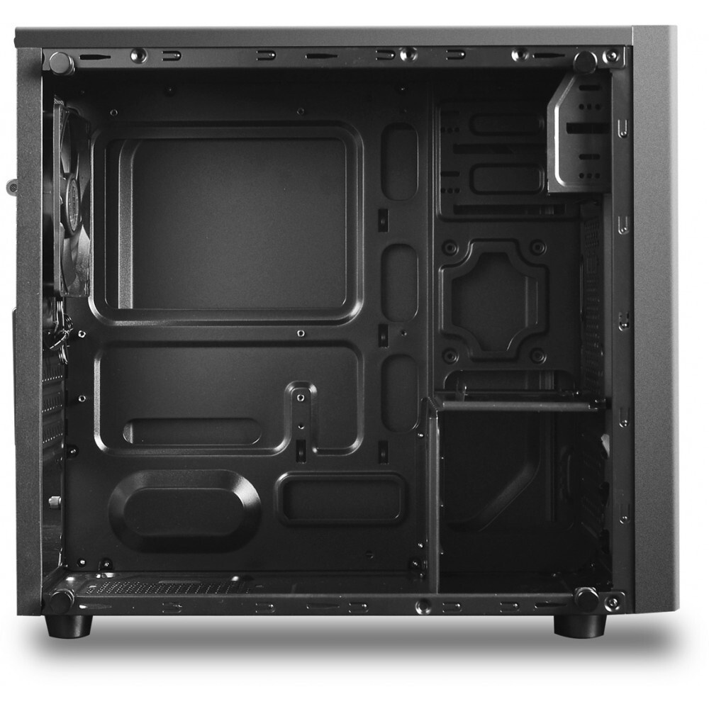 Корпус MiniTower Deepcool CH270 black (Mini-ITX, без БП, 2*Type A+USB Type-C) (R-CH270-BKNDM0-G-1)