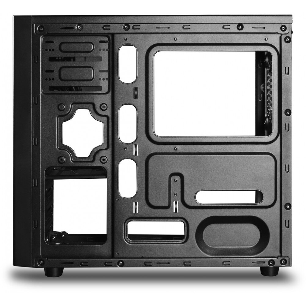 Корпус MiniTower Deepcool CH270 black (Mini-ITX, без БП, 2*Type A+USB Type-C) (R-CH270-BKNDM0-G-1)