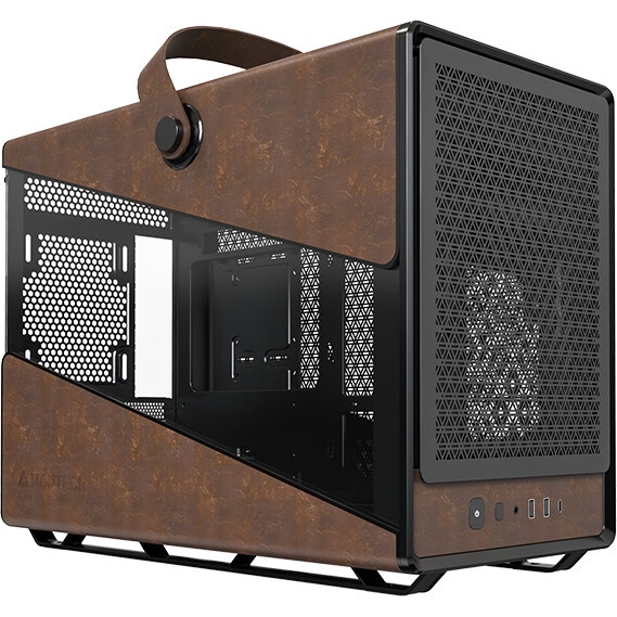Корпус MiniTower Deepcool CH270 black (Mini-ITX, без БП, 2*Type A+USB Type-C) (R-CH270-BKNDM0-G-1)