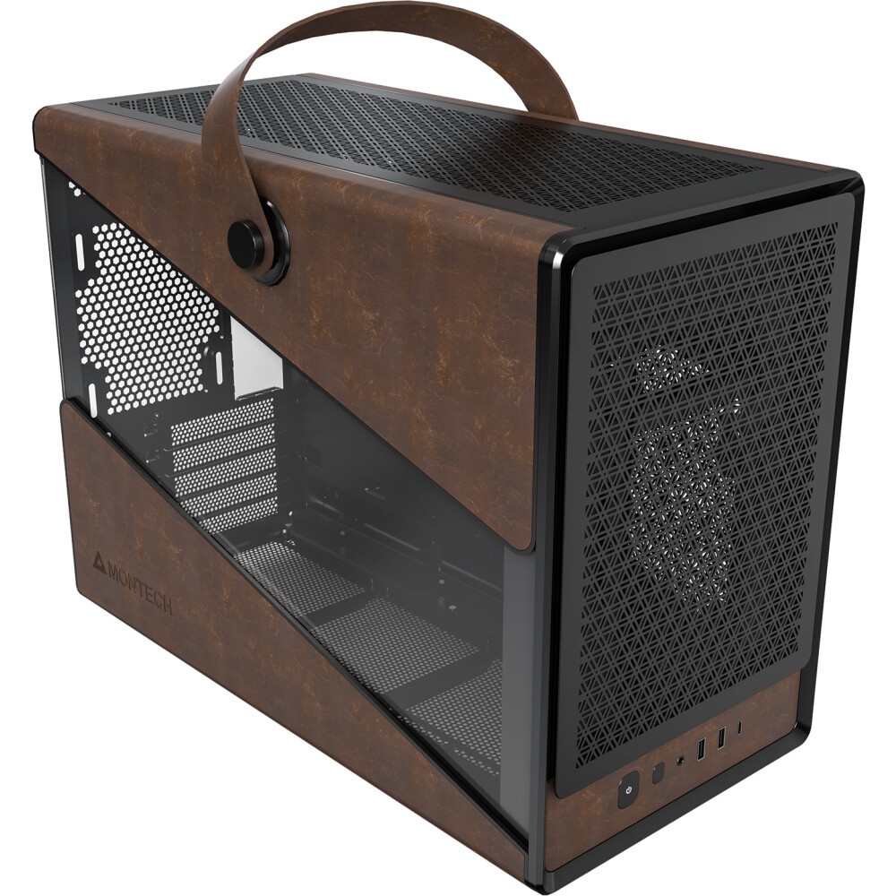 Корпус MiniTower Deepcool CH270 black (Mini-ITX, без БП, 2*Type A+USB Type-C) (R-CH270-BKNDM0-G-1)