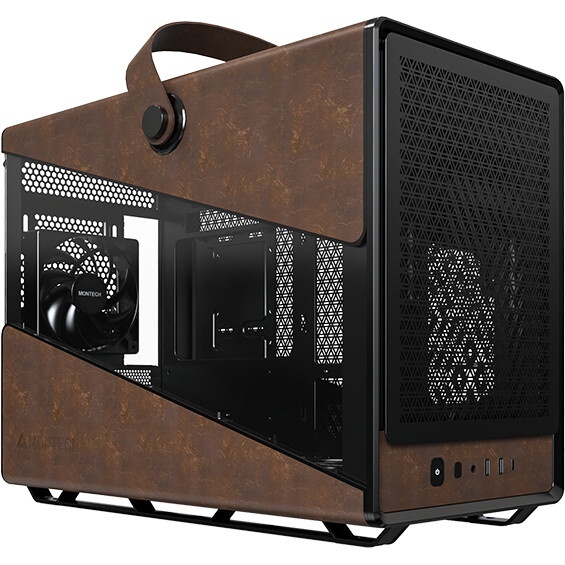 Корпус MiniTower Deepcool CH270 black (Mini-ITX, без БП, 2*Type A+USB Type-C) (R-CH270-BKNDM0-G-1)
