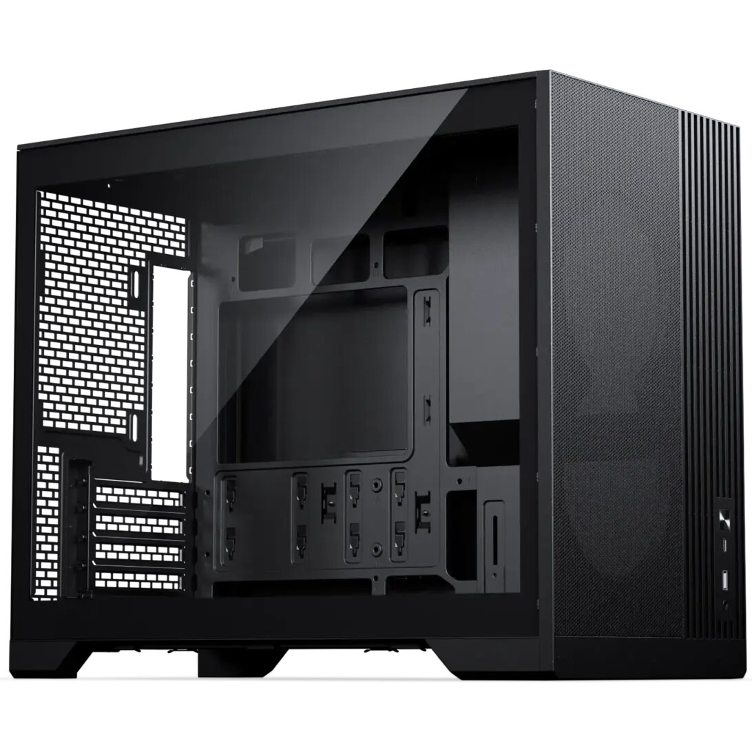 Корпус MiniTower Deepcool CH270 black (Mini-ITX, без БП, 2*Type A+USB Type-C) (R-CH270-BKNDM0-G-1)