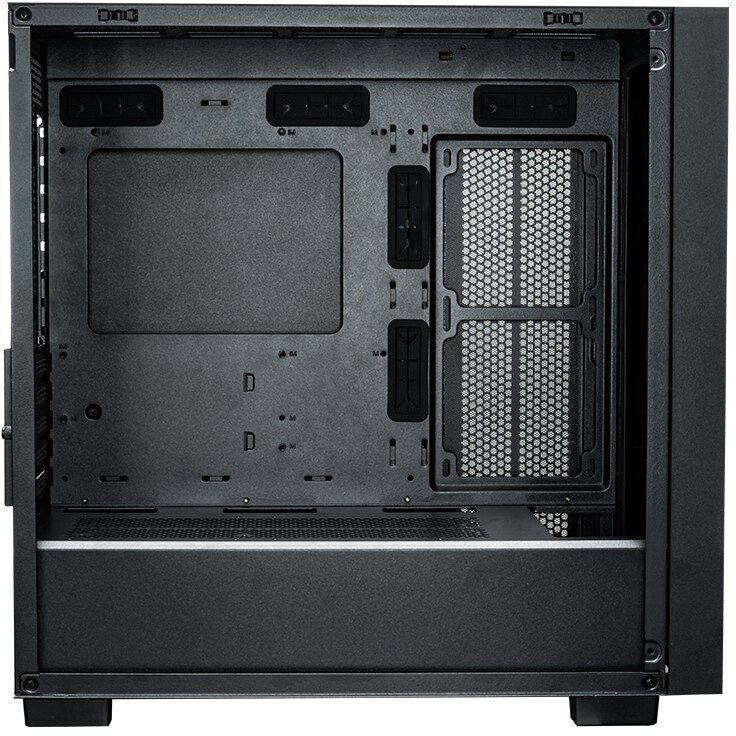 Корпус MiniTower Deepcool CH270 black (Mini-ITX, без БП, 2*Type A+USB Type-C) (R-CH270-BKNDM0-G-1)