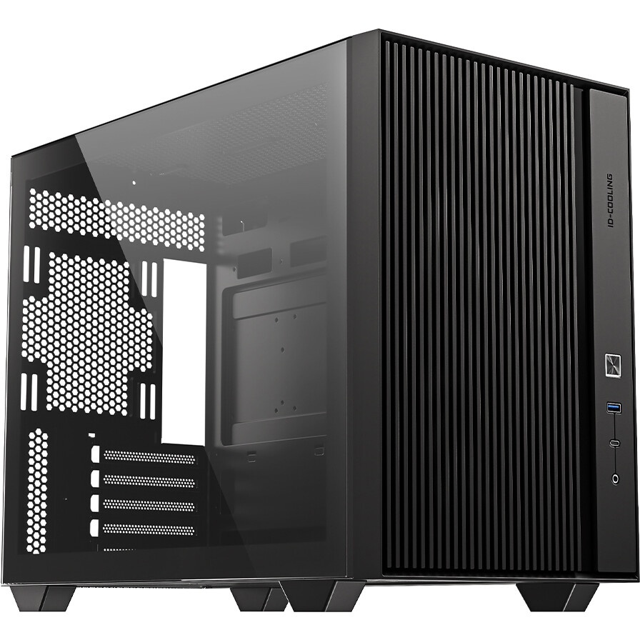 Корпус MiniTower Deepcool CH270 black (Mini-ITX, без БП, 2*Type A+USB Type-C) (R-CH270-BKNDM0-G-1)