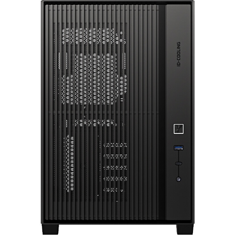 Корпус MiniTower Deepcool CH270 black (Mini-ITX, без БП, 2*Type A+USB Type-C) (R-CH270-BKNDM0-G-1)