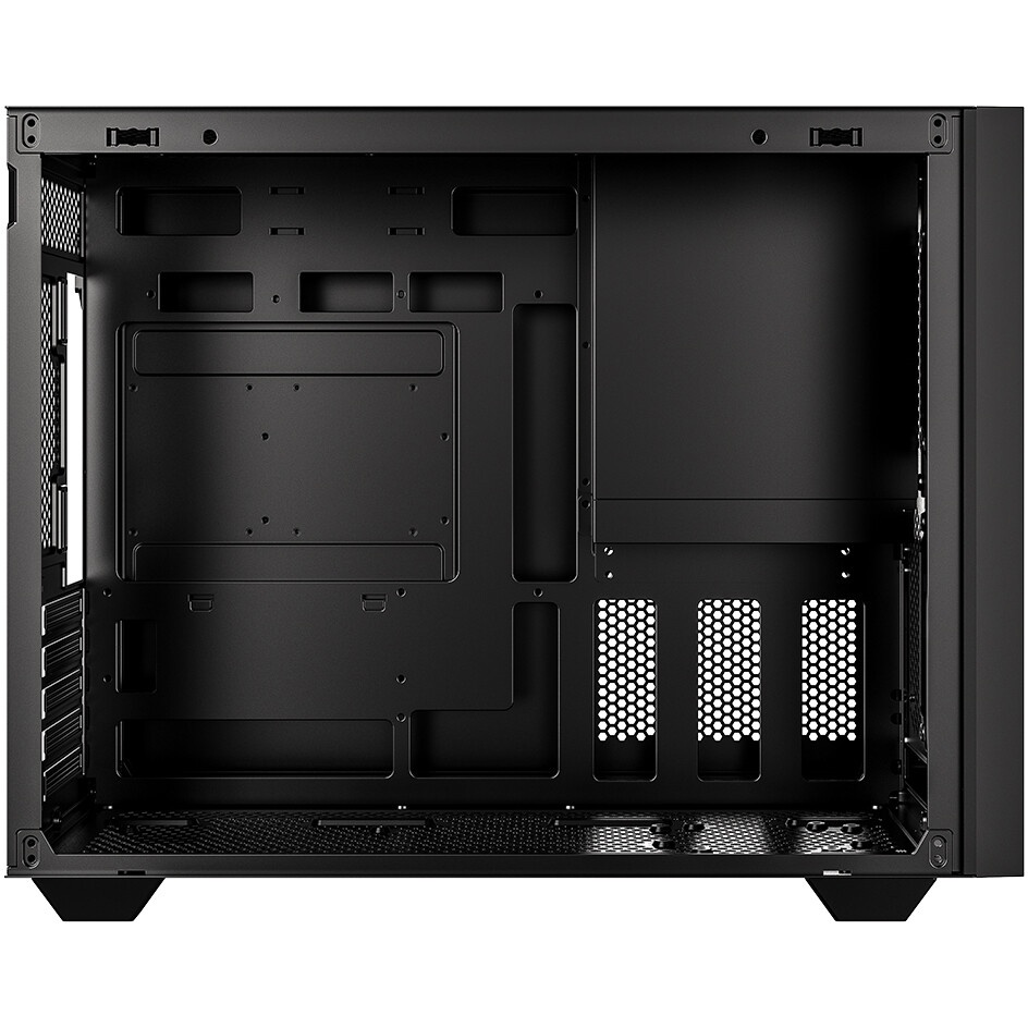 Корпус MiniTower Deepcool CH270 black (Mini-ITX, без БП, 2*Type A+USB Type-C) (R-CH270-BKNDM0-G-1)