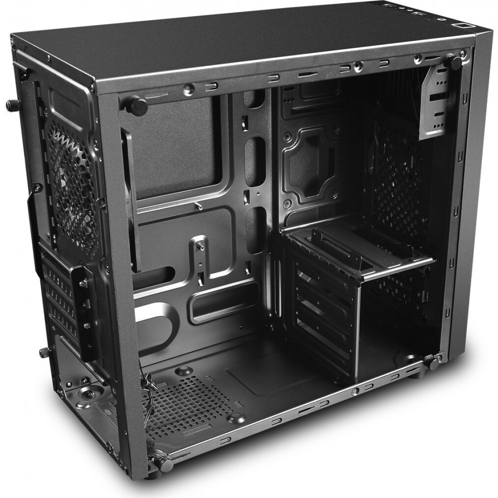 Корпус MiniTower Deepcool CH270 black (Mini-ITX, без БП, 2*Type A+USB Type-C) (R-CH270-BKNDM0-G-1)