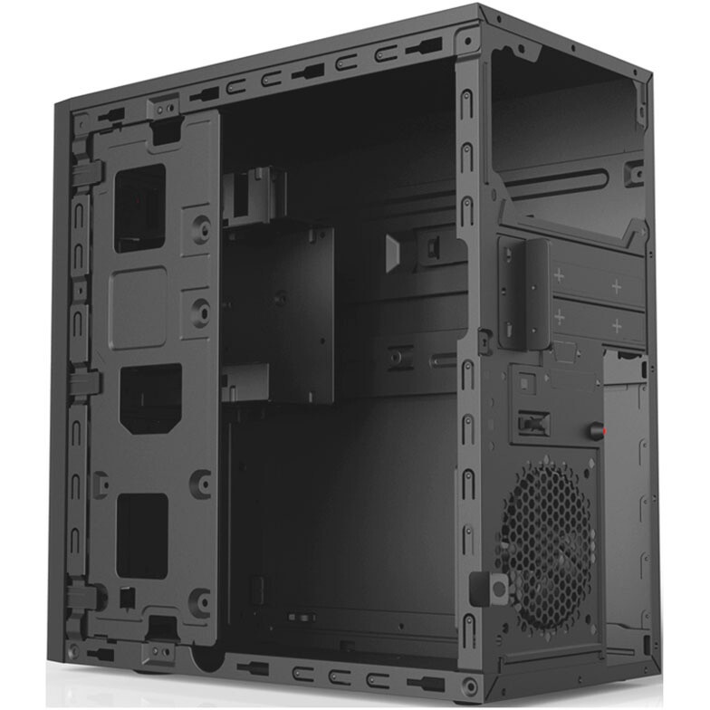 Корпус Powerman EK303BK U3.0*2+TypeC+combo Audioo 6193890