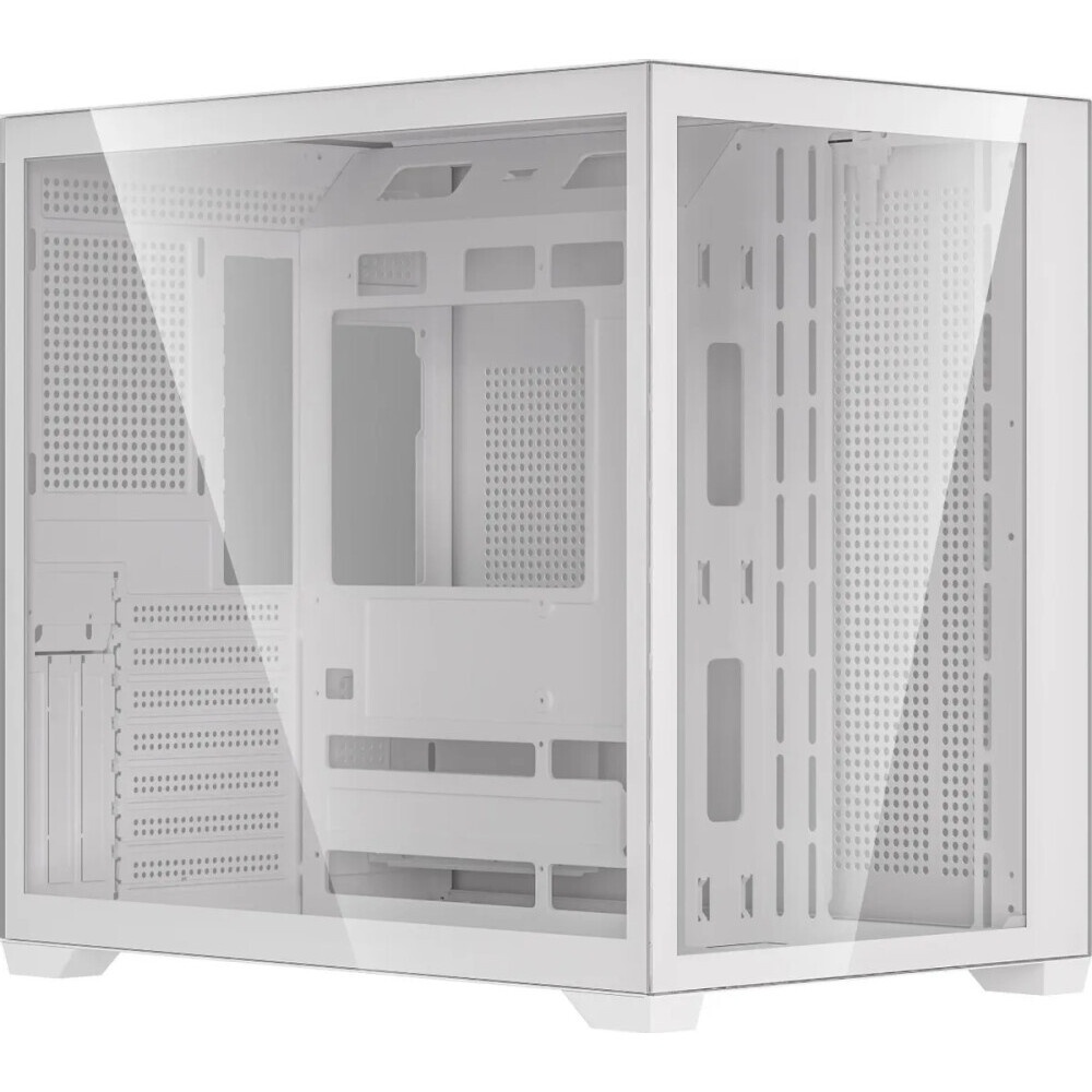 Компьютерный корпус Accord ACC-ZA06W белый без БП ATX 3x120mm 1xUSB2.0 1xUSB3.0 1xUSB3.1 audio