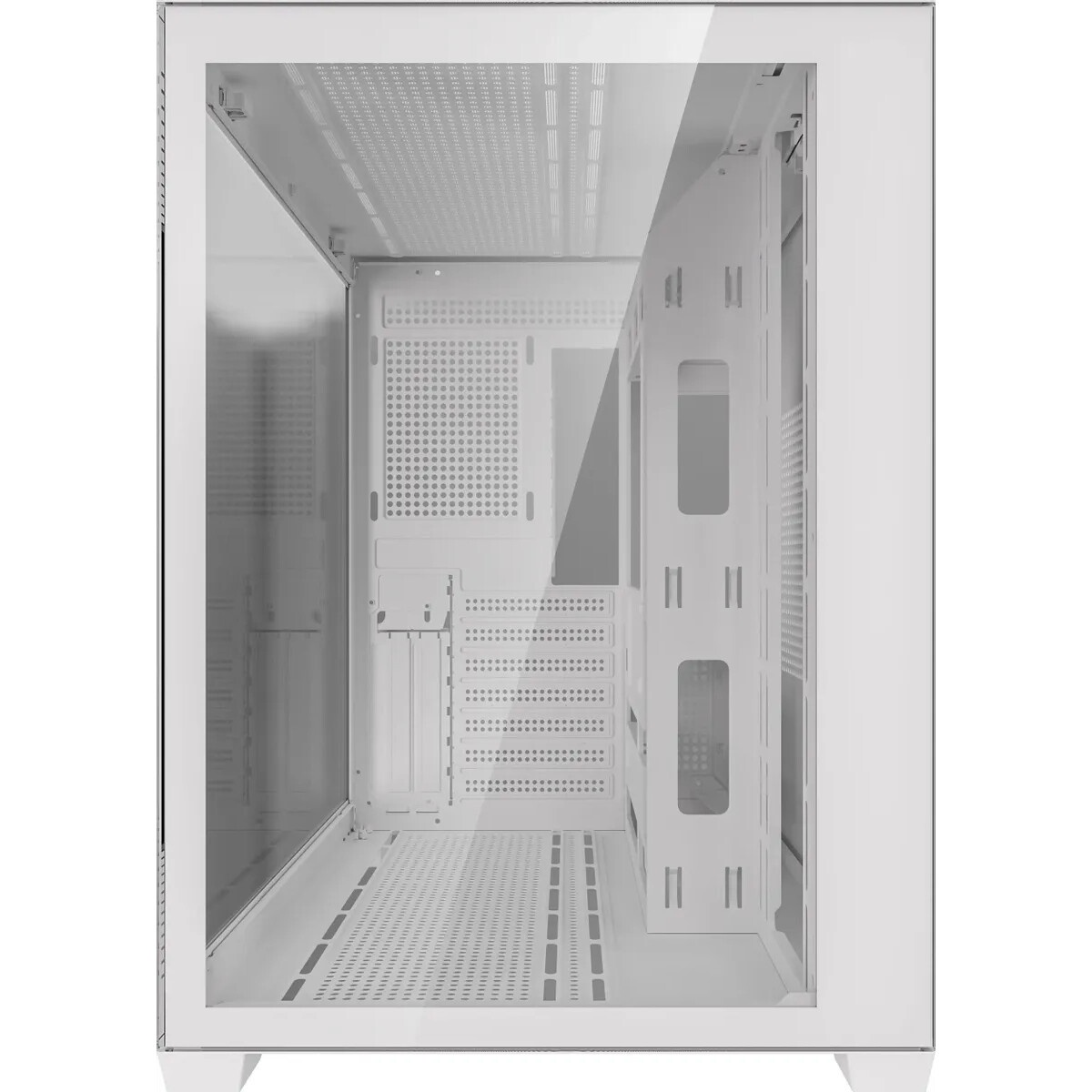 Компьютерный корпус Accord ACC-ZA06W белый без БП ATX 3x120mm 1xUSB2.0 1xUSB3.0 1xUSB3.1 audio