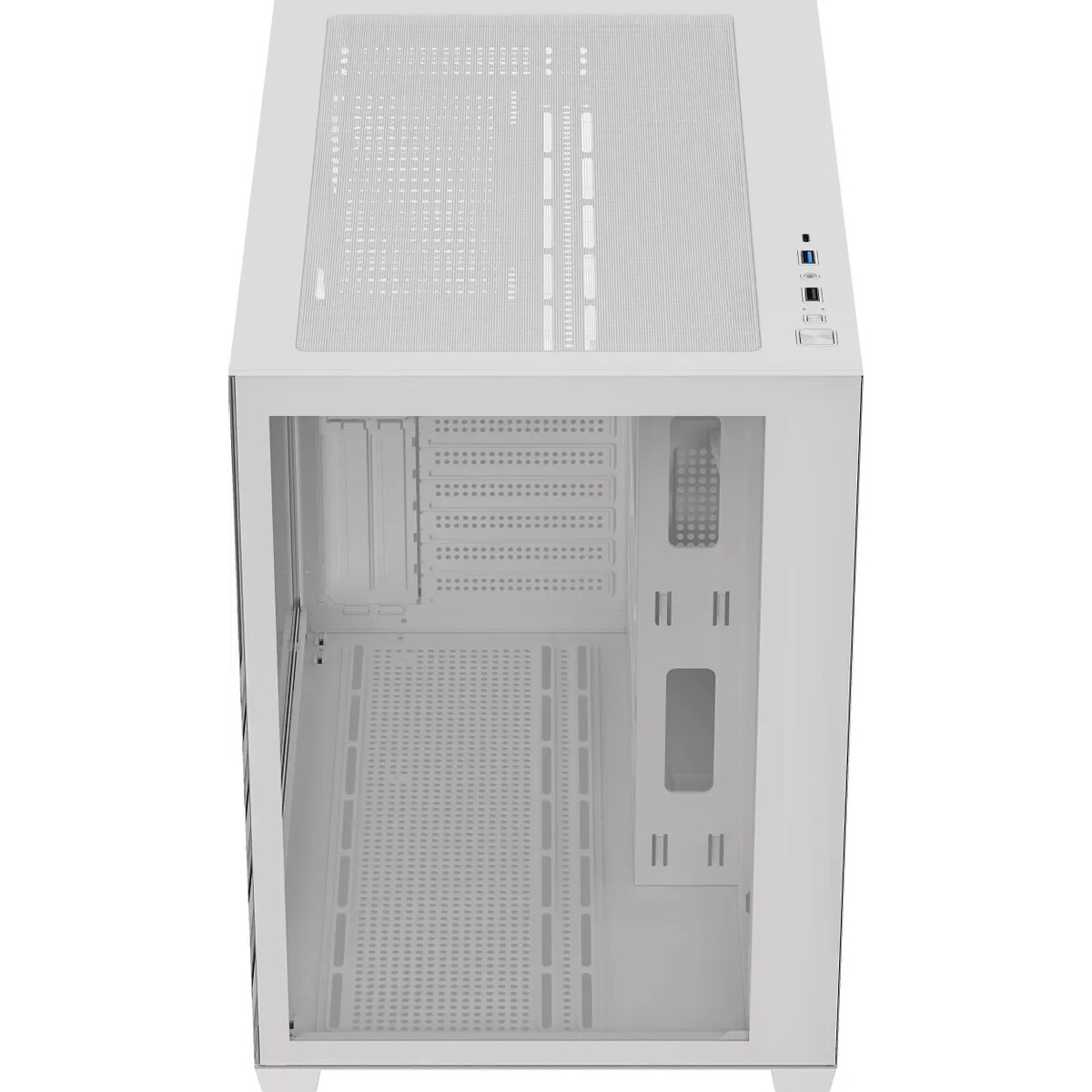 Компьютерный корпус Accord ACC-ZA06W белый без БП ATX 3x120mm 1xUSB2.0 1xUSB3.0 1xUSB3.1 audio