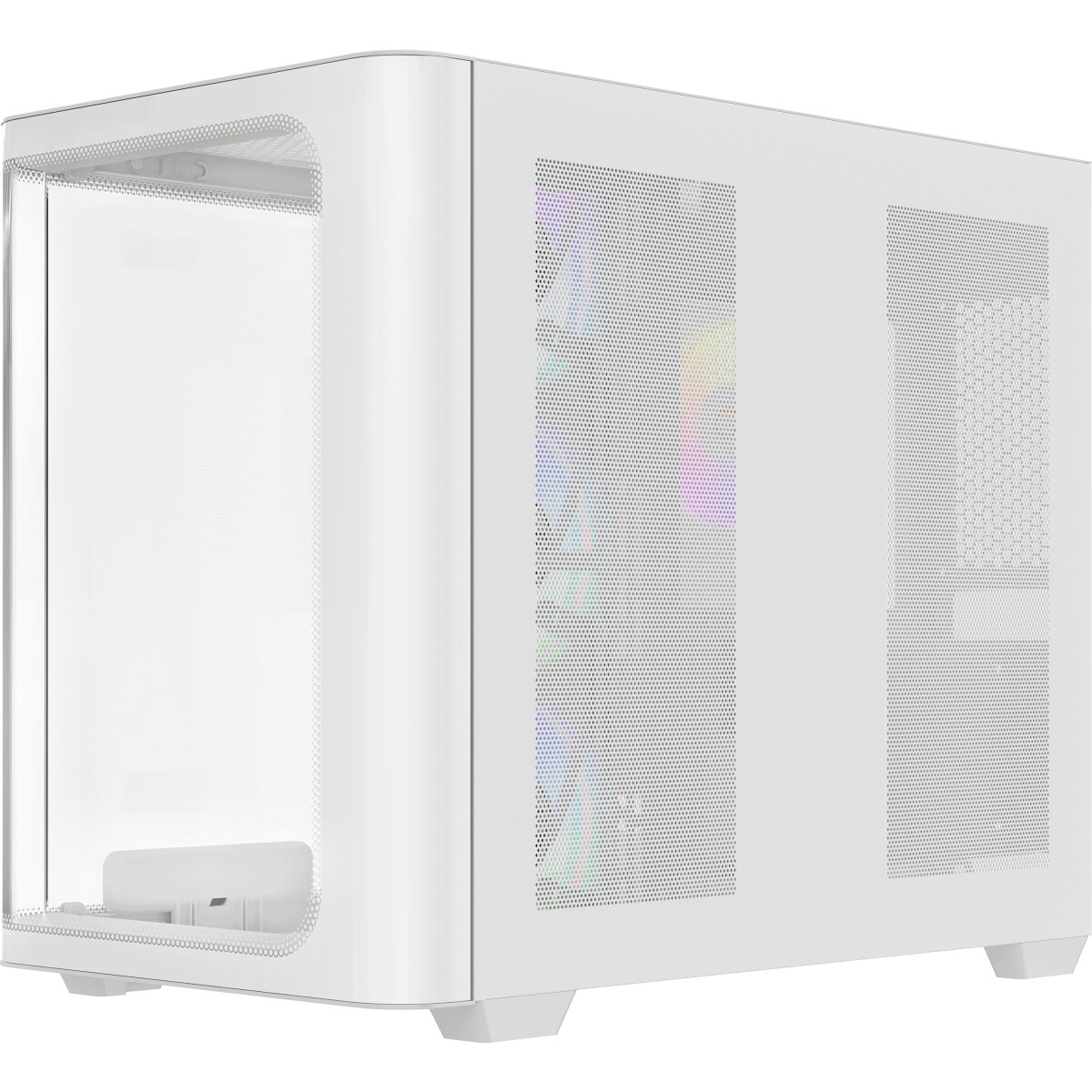 Компьютерный корпус Accord ACC-ZA06W белый без БП ATX 3x120mm 1xUSB2.0 1xUSB3.0 1xUSB3.1 audio