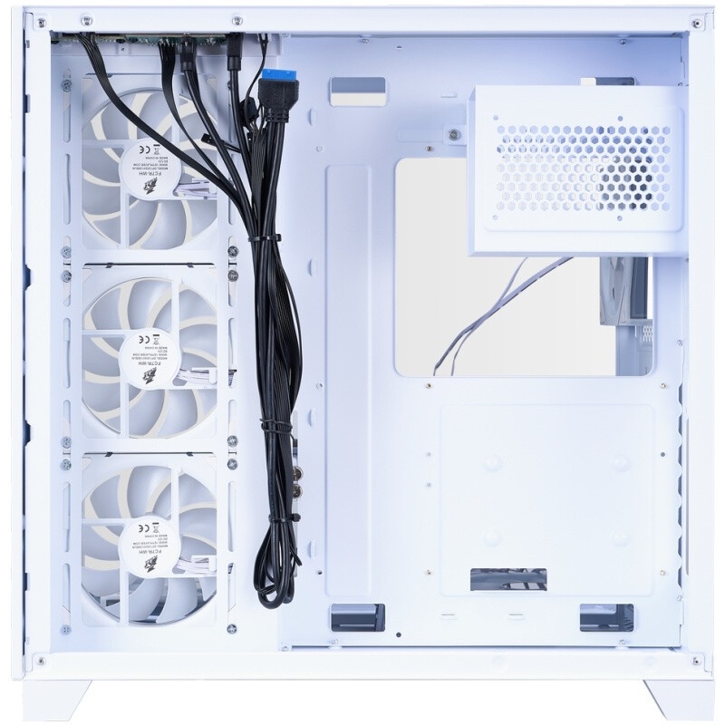 Компьютерный корпус Accord ACC-ZA06W белый без БП ATX 3x120mm 1xUSB2.0 1xUSB3.0 1xUSB3.1 audio
