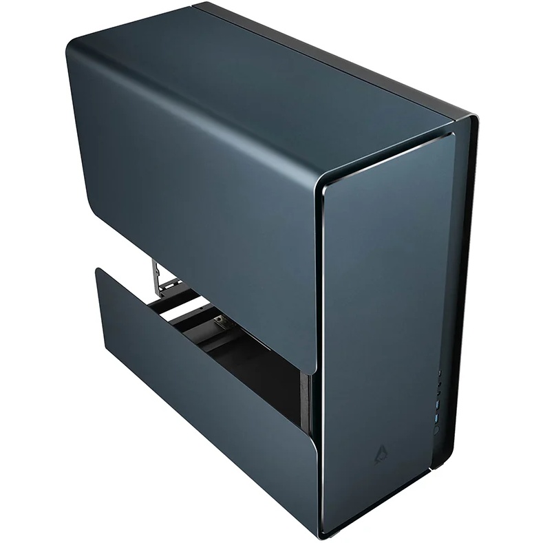 Компьютерный корпус Azza Cast черный без БП ATX 3x120mm 2x140mm 2xUSB3.0 audio bott PSU
