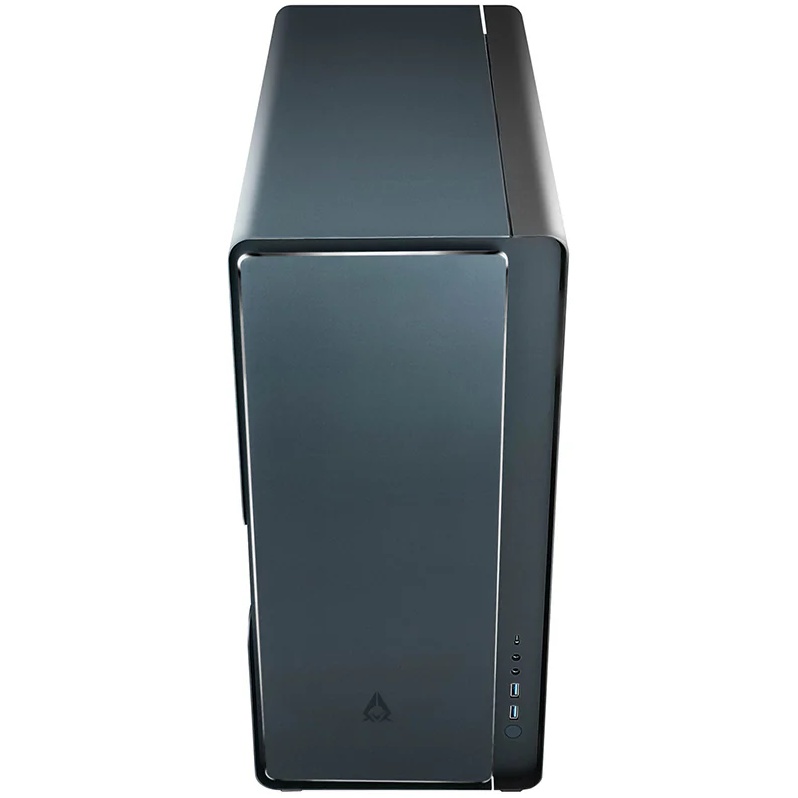 Компьютерный корпус Azza Cast черный без БП ATX 3x120mm 2x140mm 2xUSB3.0 audio bott PSU