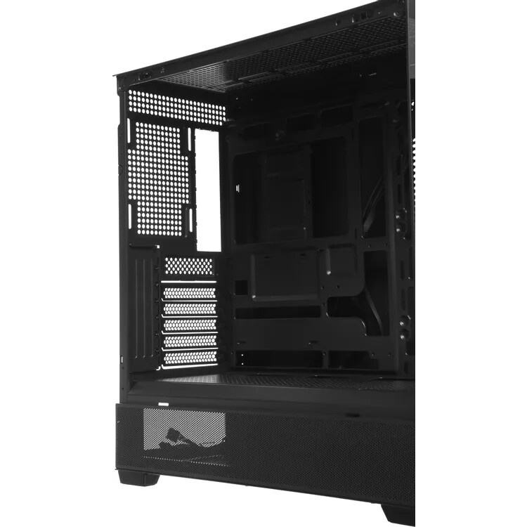 Компьютерный корпус Accord ACC-ZA06B черный без БП ATX 3x120mm 1xUSB2.0 1xUSB3.0 1xUSB3.1 audio