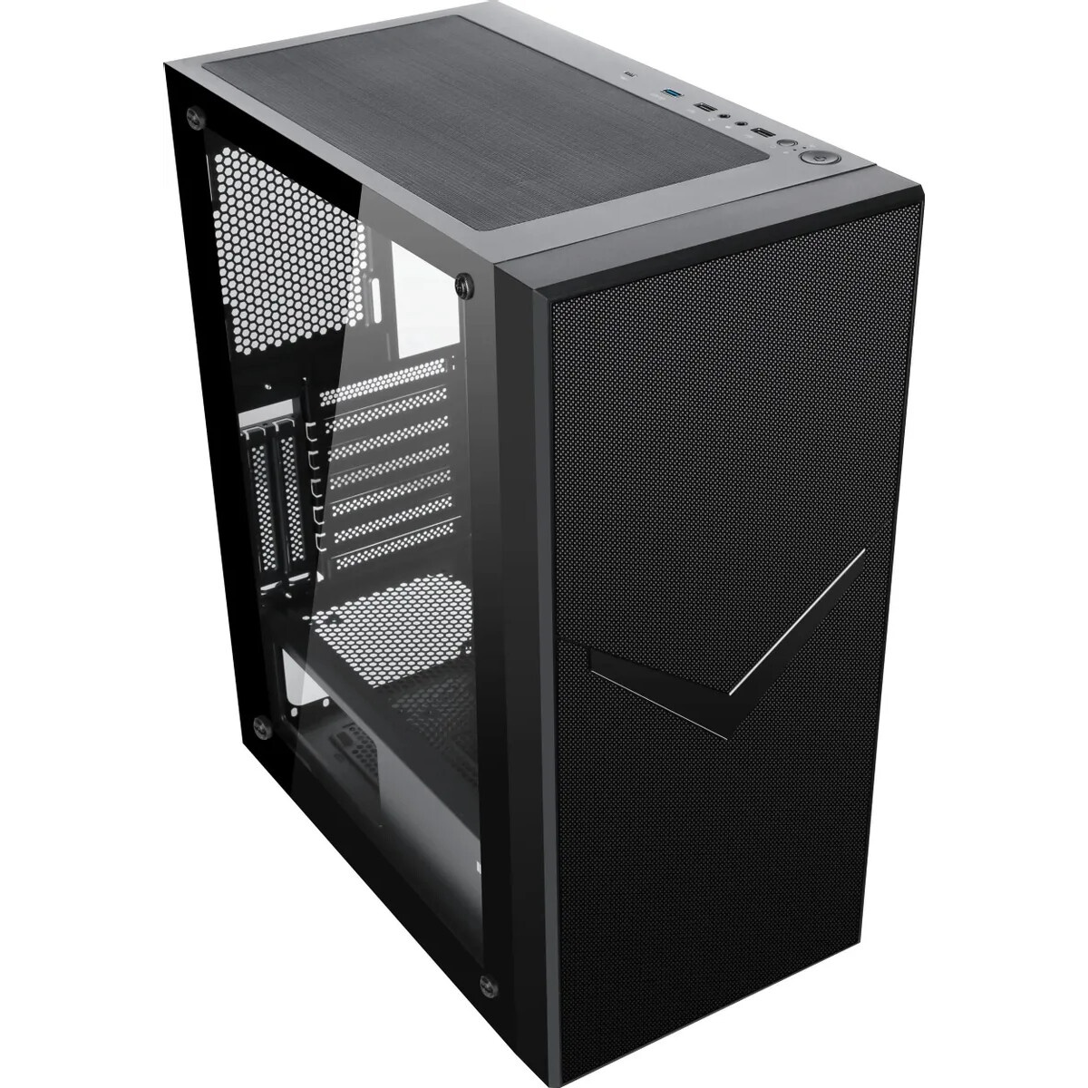 Компьютерный корпус Accord ACC-CL915 черный без БП ATX 4x120mm 2xUSB2.0 1xUSB3.0 audio