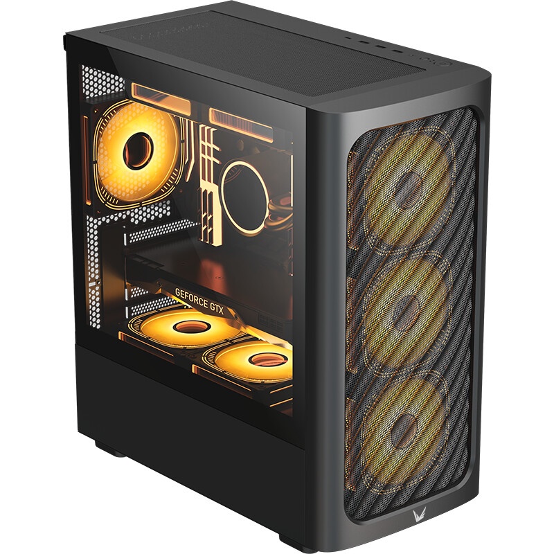 Компьютерный корпус Accord ACC-CL915 черный без БП ATX 4x120mm 2xUSB2.0 1xUSB3.0 audio