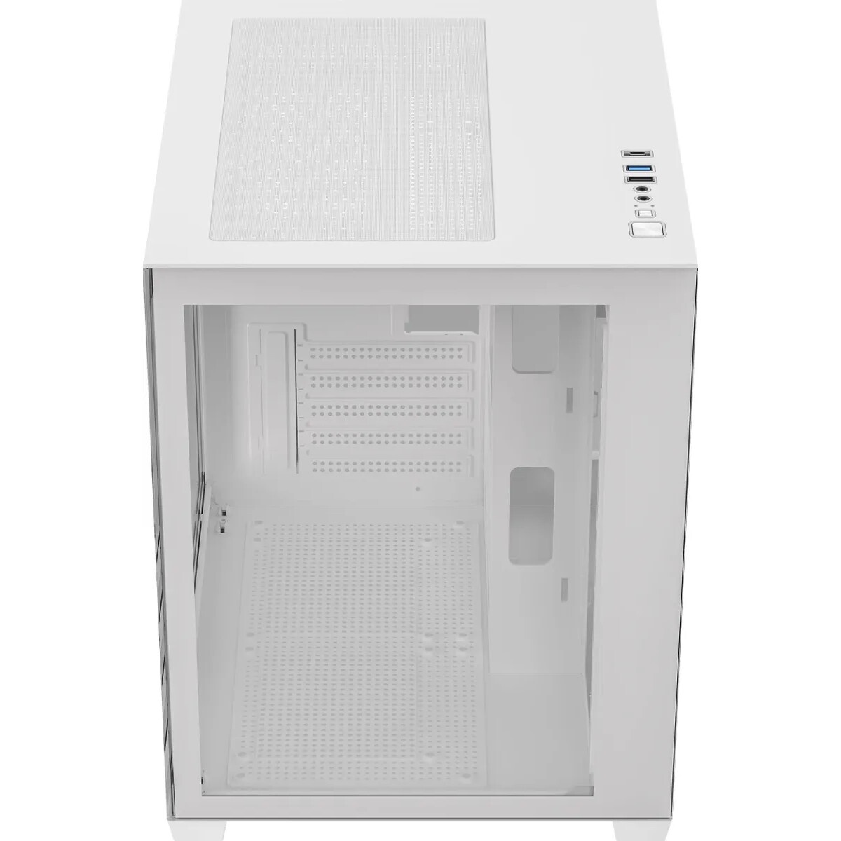 Компьютерный корпус Accord ACC-ZMS03W белый без БП mATX 3x120mm 1xUSB2.0 1xUSB3.0 1xUSB3.1 audio