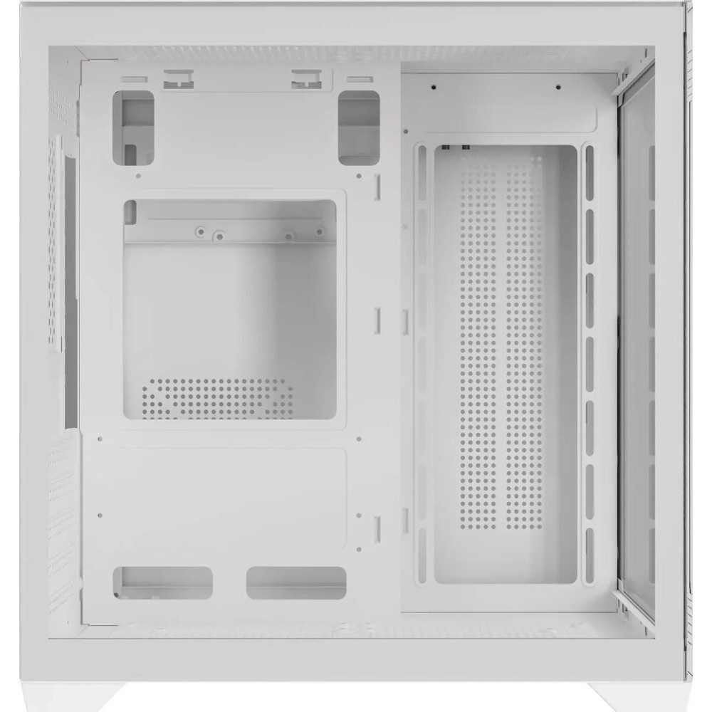 Компьютерный корпус Accord ACC-ZMS03W белый без БП mATX 3x120mm 1xUSB2.0 1xUSB3.0 1xUSB3.1 audio