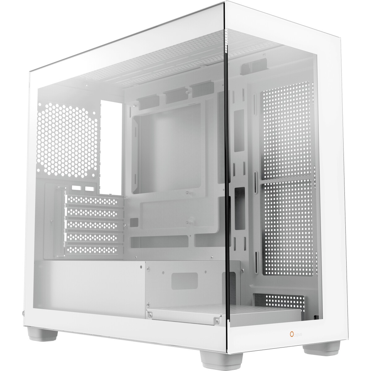 Компьютерный корпус Accord ACC-ZMS03W белый без БП mATX 3x120mm 1xUSB2.0 1xUSB3.0 1xUSB3.1 audio