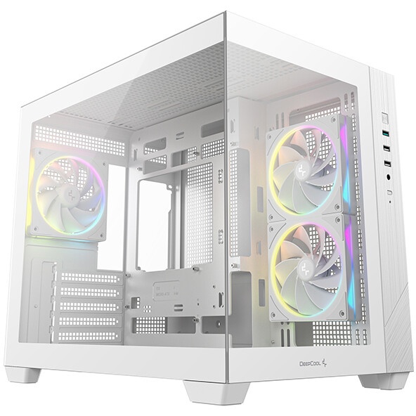 Компьютерный корпус Accord ACC-ZMS03W белый без БП mATX 3x120mm 1xUSB2.0 1xUSB3.0 1xUSB3.1 audio